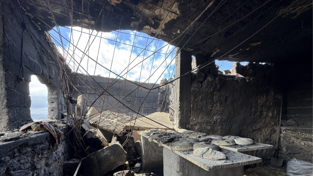 Köy fırının tavanı çöktü: 1 ölü