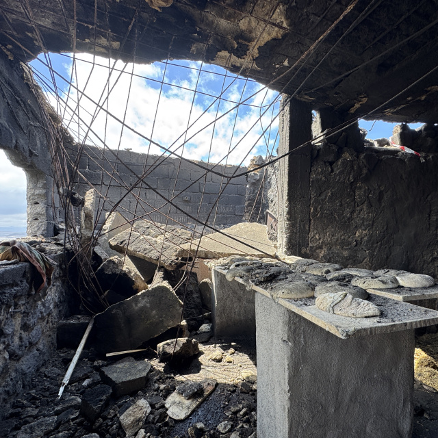 Köy fırının tavanı çöktü: 1 ölü