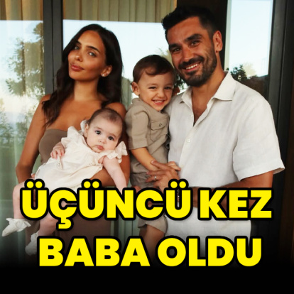 Üçüncü kez baba oldu