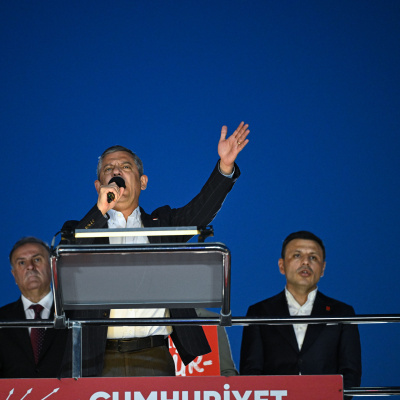 Özgür Özel Ataşehir'de konuştu