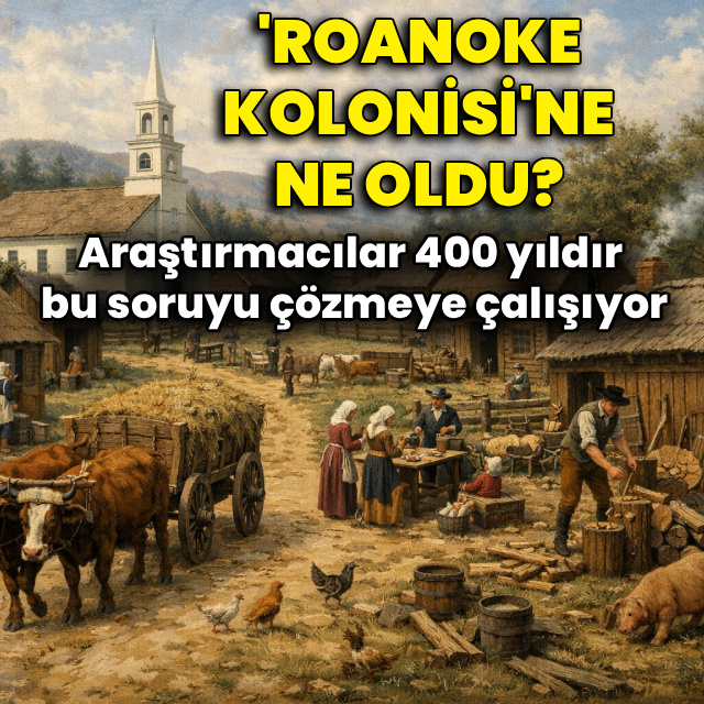 'Roanoke Kolonisi'ne ne oldu?