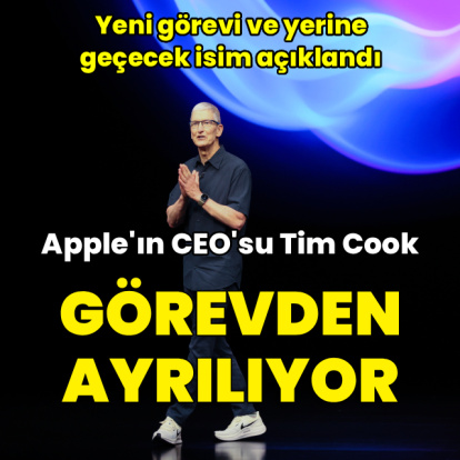 Apple'ın CEO'su Tim Cook görevden ayrılıyor