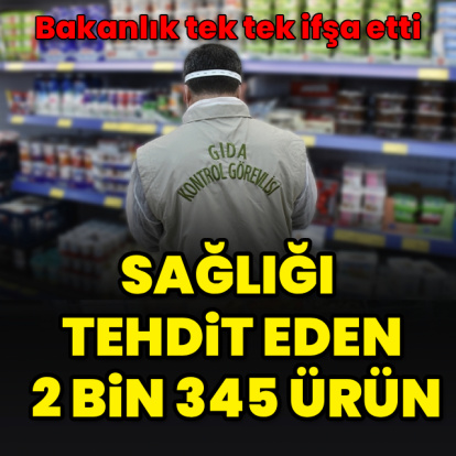 Bakanlık tek tek ifşa etti