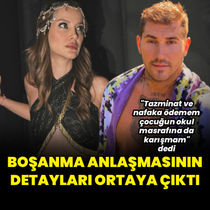 Boşanmanın detayları ortaya çıktı