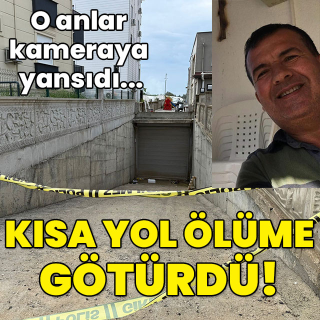 O anlar kameraya yansıdı... Kısa yol ölüme götürdü!