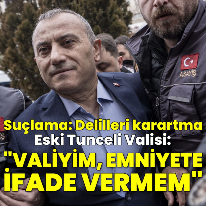 Eski Vali Sonel: Emniyette ifade vermem
