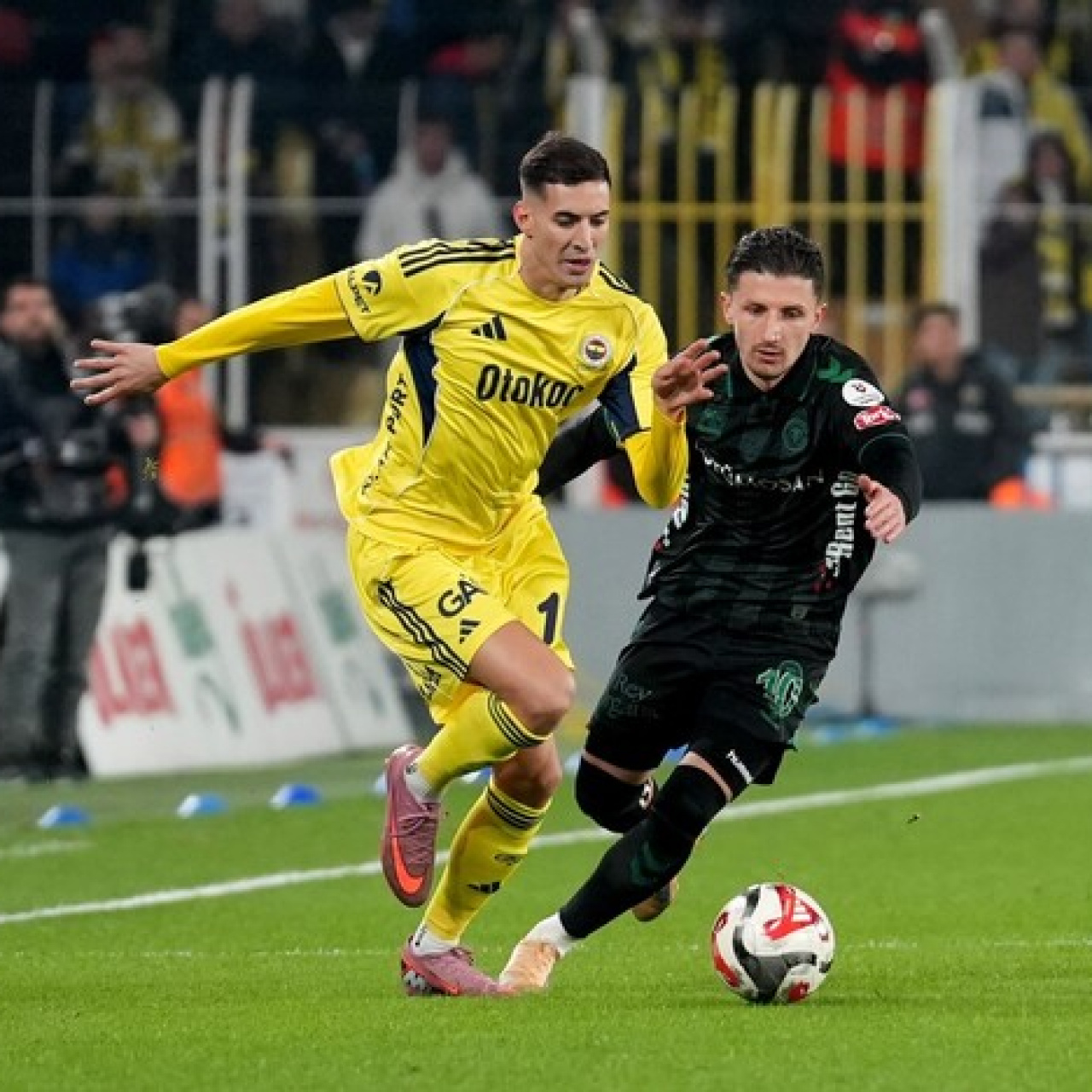 Konyaspor- Fenerbahçe maçı kaç kaç bitti?