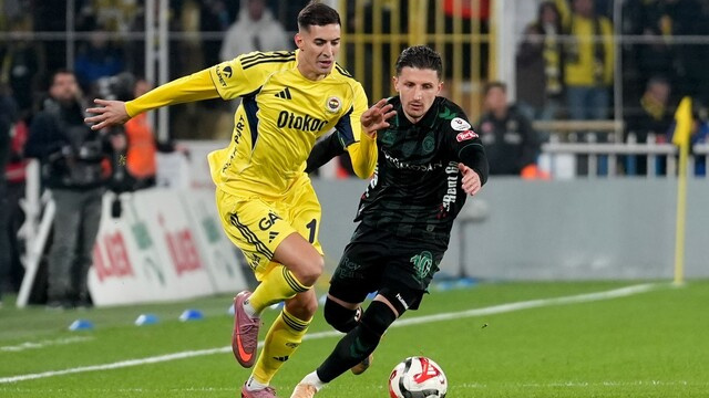 Konyaspor- Fenerbahçe maçı kaç kaç bitti?