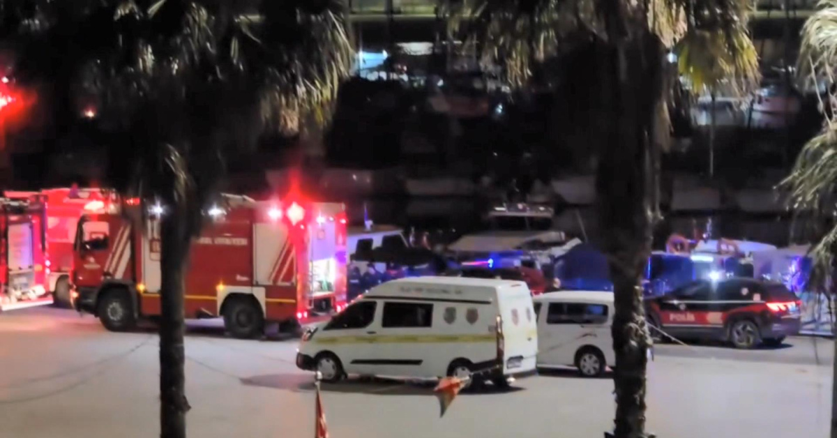 İstanbul Bakırköy'deyattan yangın, 1人寿终结