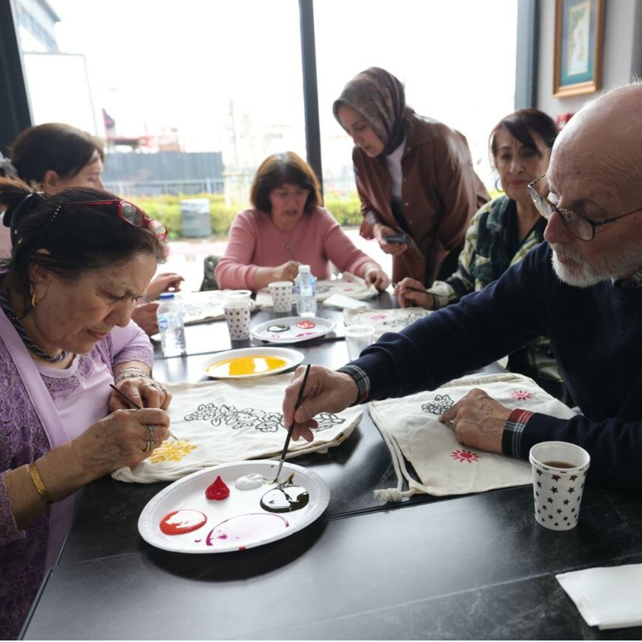 Ümraniye'de Litvanyalı ziyaretçilere eğitim