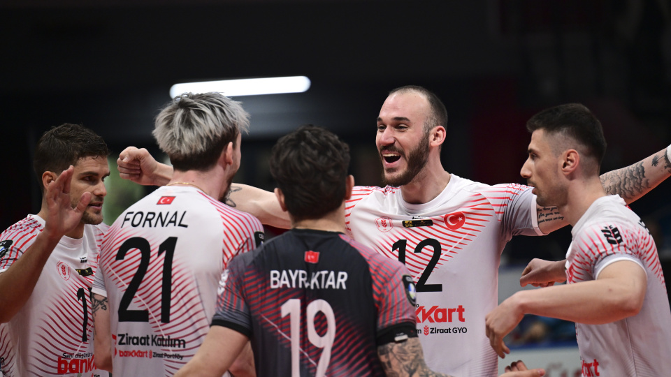 Ziraat Bankkart seride 1-0 öne geçti!