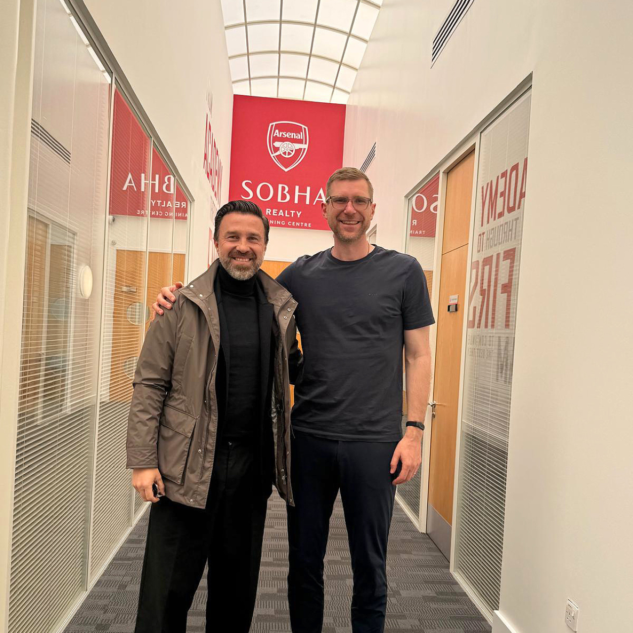 Uğur İnceman, Arsenal Akademisini ziyaret etti!