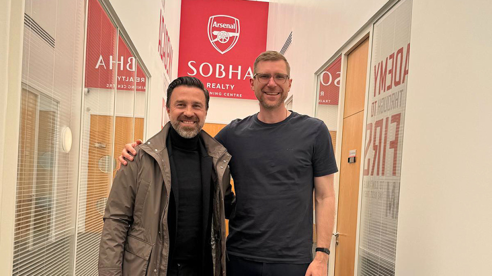 Uğur İnceman, Arsenal Akademisini ziyaret etti!
