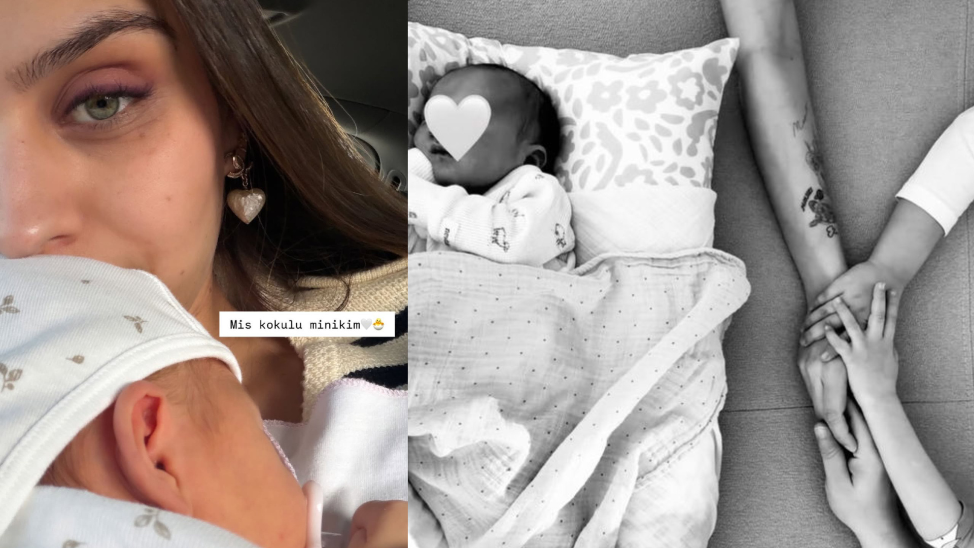 Amine Gülşe ile kızı Elisa'dan anne-kız pozu - Magazin haberleri