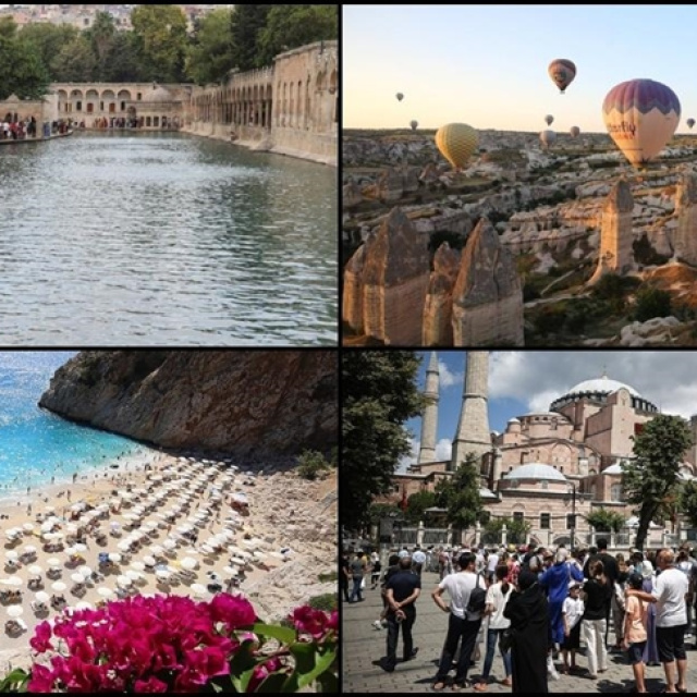 Yurt içi seyahat yatay seyretti