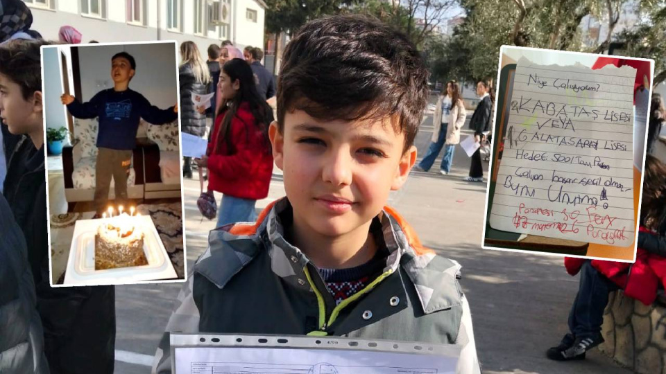 Ondan geriye sadece görüntüler kaldı...