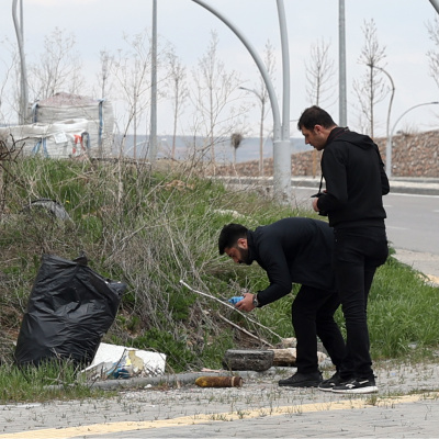 Yolda havan topu mermisi bulundu
