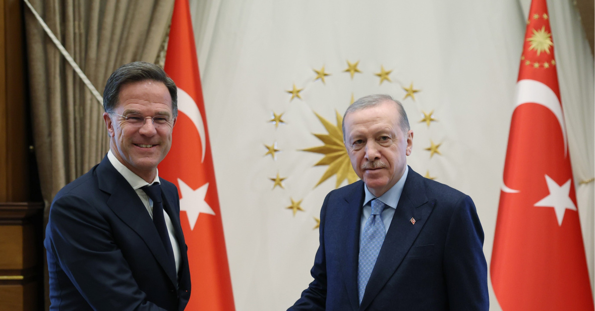 Erdoğan ve Rutte Ankara'dagörüşmelerine başladık