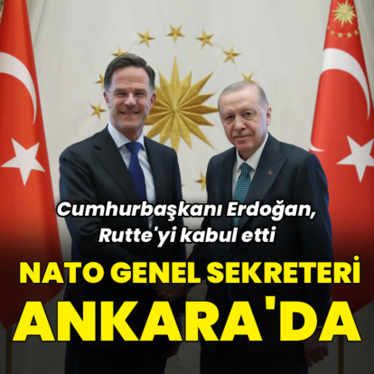 Cumhurbaşkanı Erdoğan Rutte ile bir araya geldi