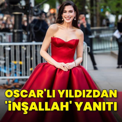 Oscar'lı yıldızdan 'inşallah' yanıtı