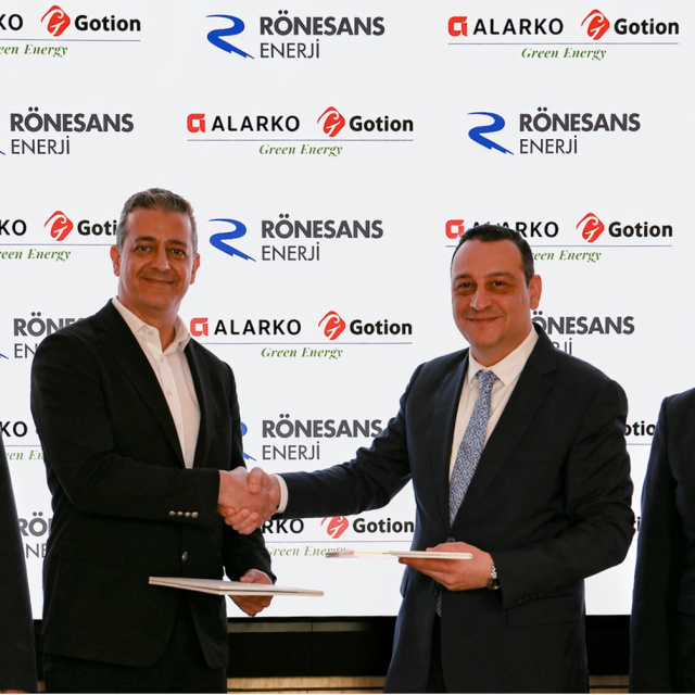 Rönesans Enerji ilk batarya yatırımını başlattı