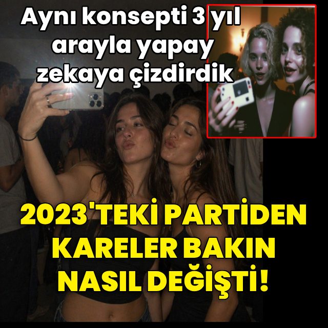 2023'teki partiden kareler bakın nasıl değişti?