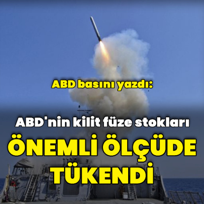"ABD'nin kilit füze stokları önemli ölçüde tükendi"