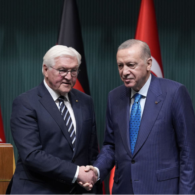 Cumhurbaşkanı Erdoğan, Steinmeier ile görüştü