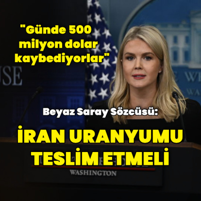 Beyaz Saray: İran uranyumu teslim etmeli