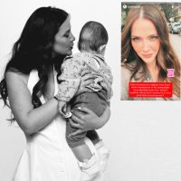 Eski eşine göndermede bulundu