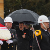 Yusuf Tekin Anıtkabir'de