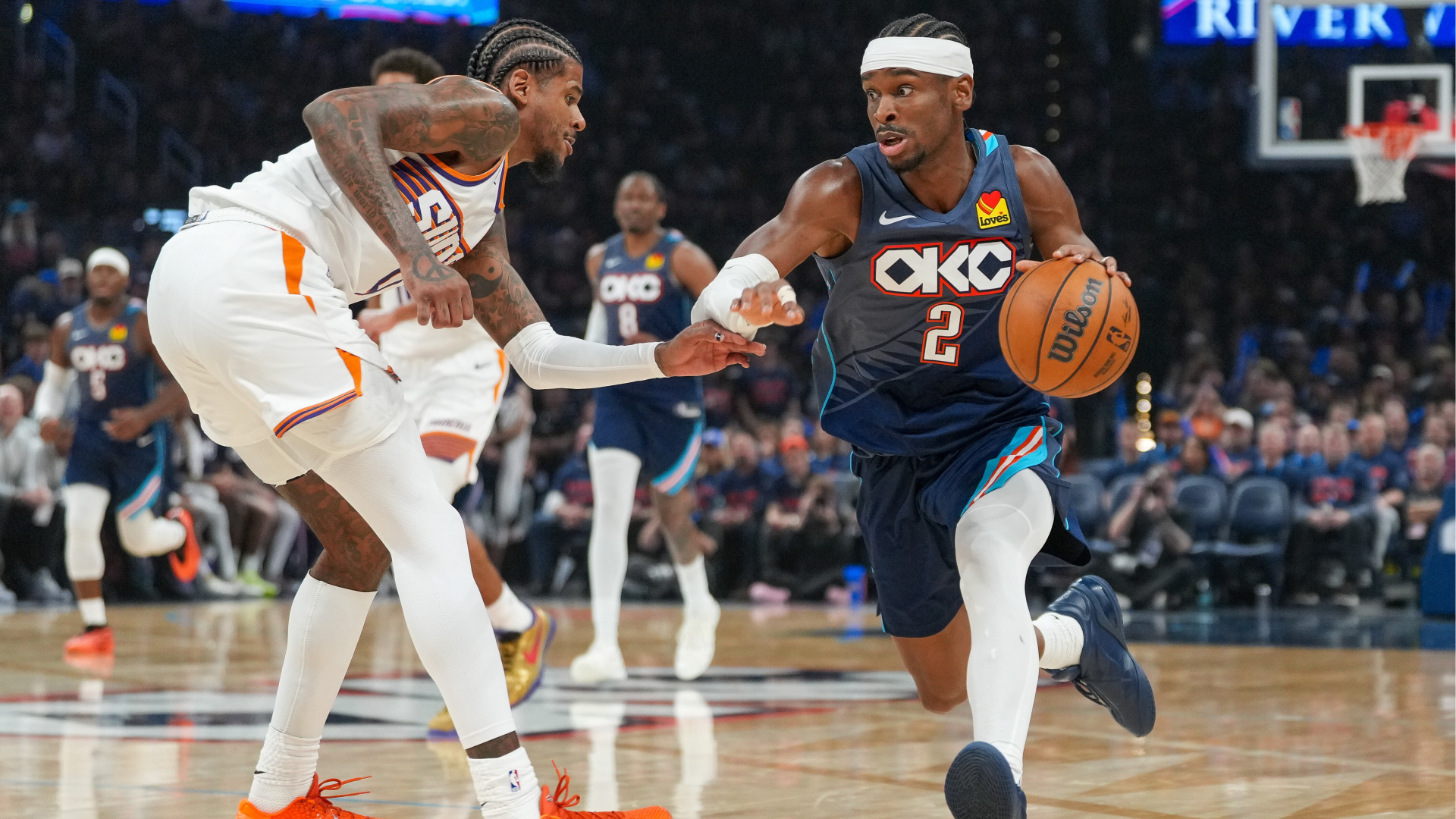 NBA'de Thunder Seriyi 2-0 Yaptı! Shai Gilgeous-Alexander'ın 37 Sayılık Performansı