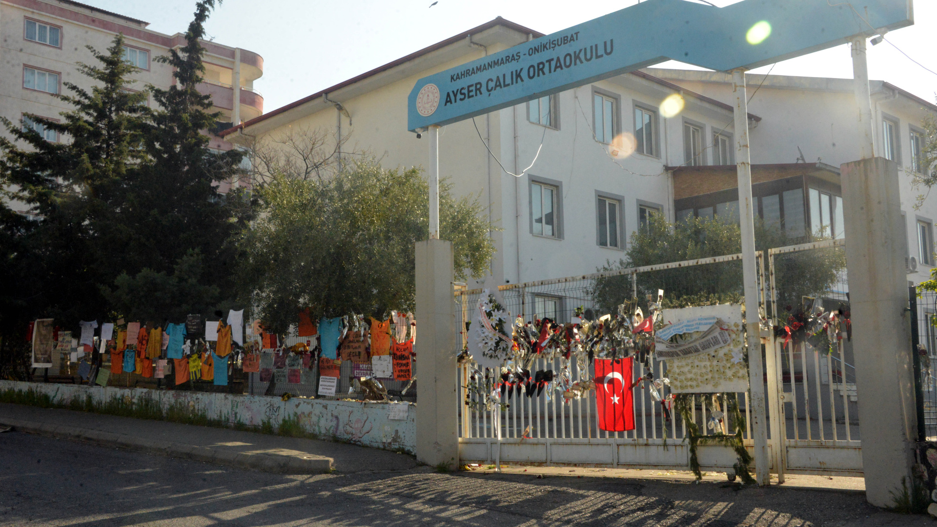Kahramanmaraş'ta Ayser Çalık Ortaokulu'nda Hüzünlü 23 Nisan