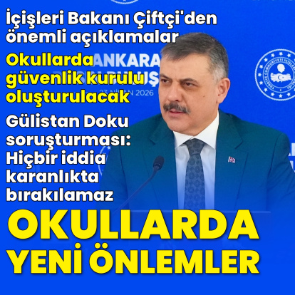 Çiftçi okullarda alınacak önlemleri açıkladı
