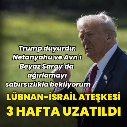 İsrail-Lübnan ateşkesi 3 hafta uzatılacak