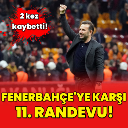 Okan Buruk'un 11. Fenerbahçe derbisi!