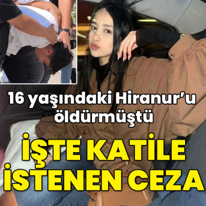 Sevgilisi Hiranur'u başından vurulmuştu! İşte istenen ceza!