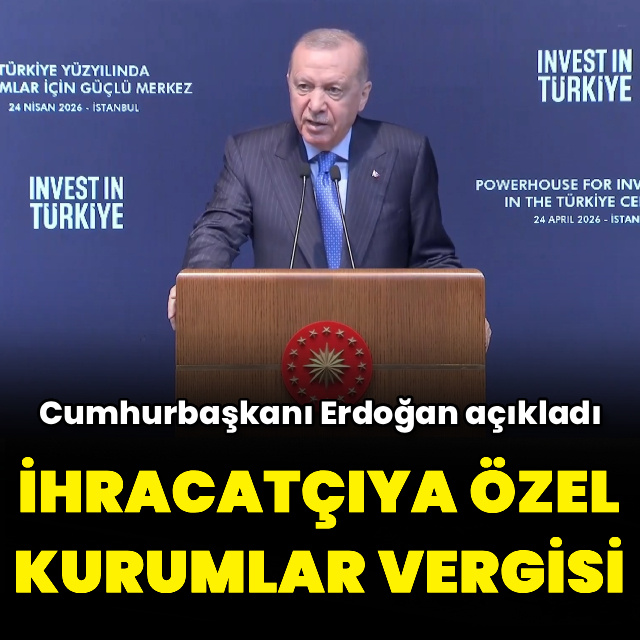 İhracatçıya özel kurumlar vergisi