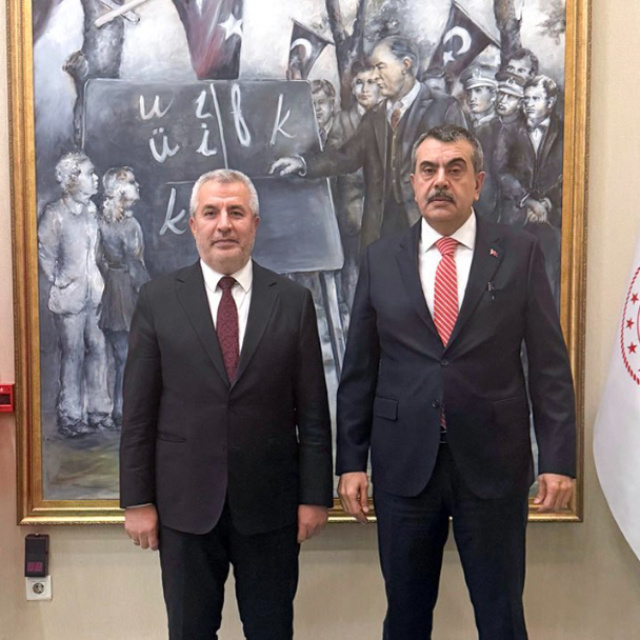 Bakan Tekin, ÖSYM Başkanı Ersoy'u kabul etti