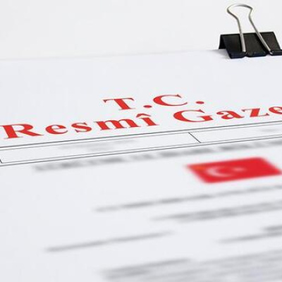 Resmi gazete yayımlandı!