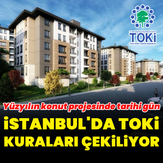 100 bin sosyal konut kuraları bugün çekiliyor