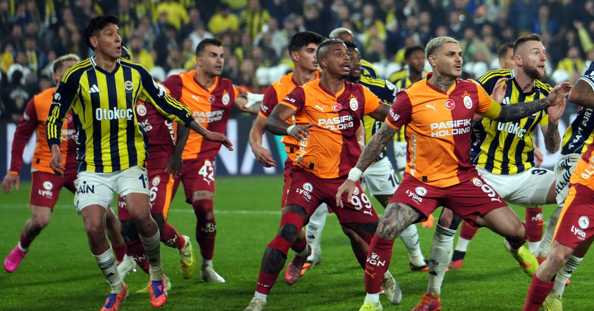 Galatasaray-Fenerbahçe derbi 406. kez oynanıyor