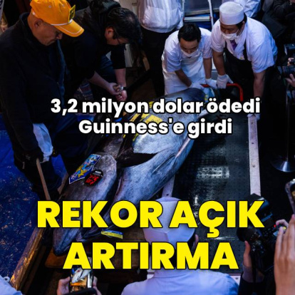 Japonya'da rekor açık artırma!