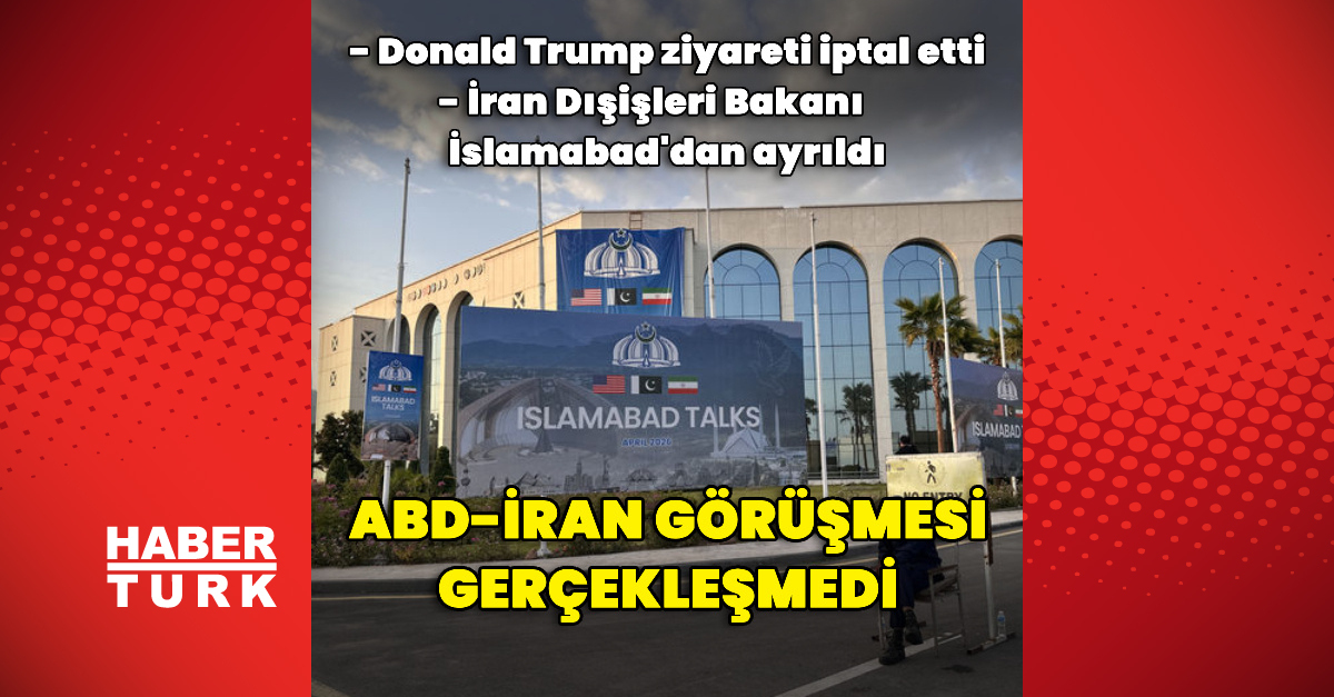 ABD-İran görüşmesi gerçekleşmedi