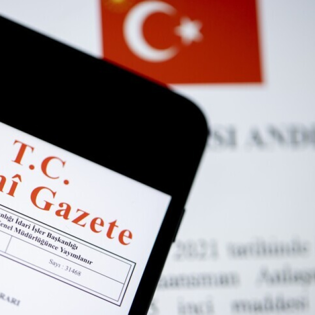 Resmi Gazete yayımlandı
