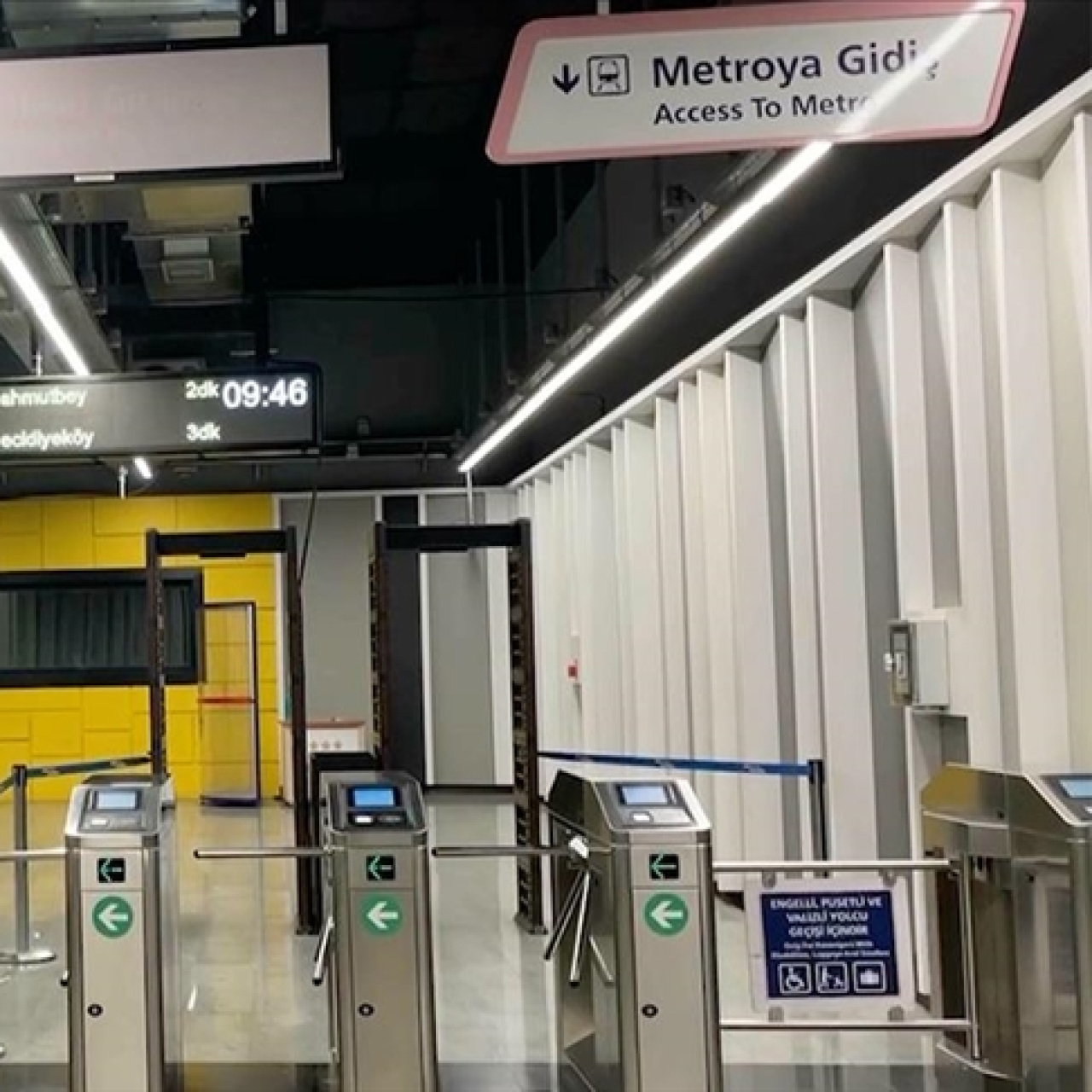 Yıldız-Mahmutbey metro hattı seferlerine düzenleme