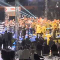 Trabzon'da ring savaş alanına döndü