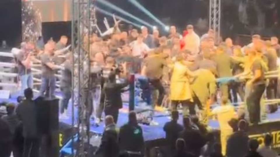 Trabzon'da ring savaş alanına döndü