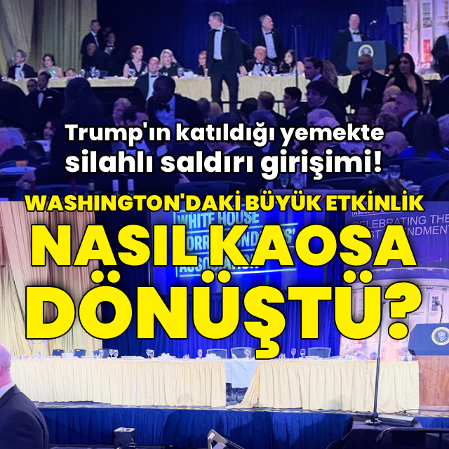 Trump'ın katıldığı yemek nasıl kaosa dönüştü?
