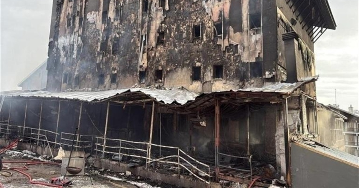 Bursa Uludağ'da Otel Yangını ve İtfaiye Su eksikliği